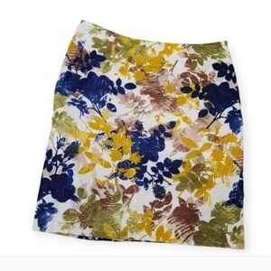 Pendleton Women's Floral Leaf Printed Skirt Size 14